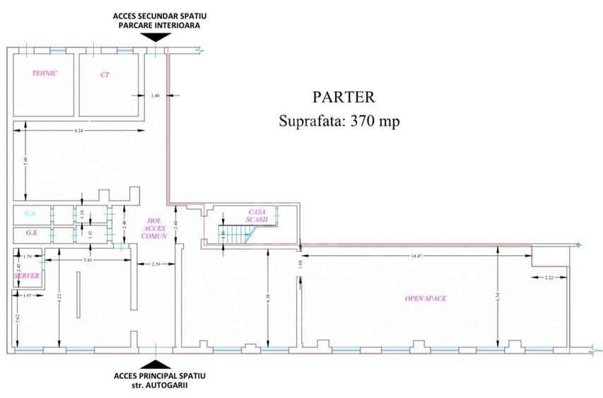 Spațiu birouri de vânzare-Zona centrala - 7