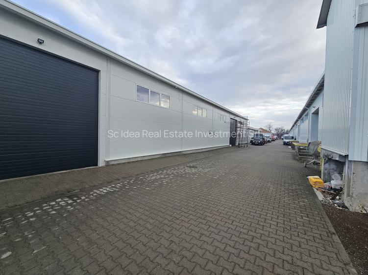 Hale noi depozitare Lugoj diferite dimensiuni 115 mp - 530 mp utili!! - 5