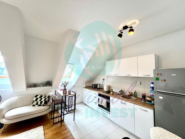 Studio mobilat si utilat lângă Parc Carol| bloc 2015- loc de parcare - 2