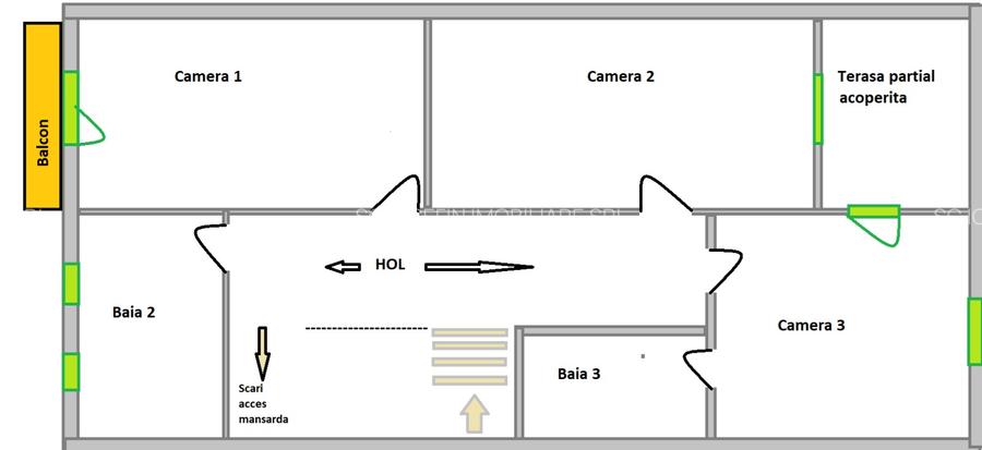 Casa  cu 5 camere  in Cartier Europa, Mosnita Noua - 2