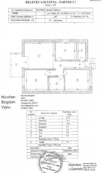 MAGURELE-VARTEJU, CASA 86 MP, LOT 408 MP! - 19