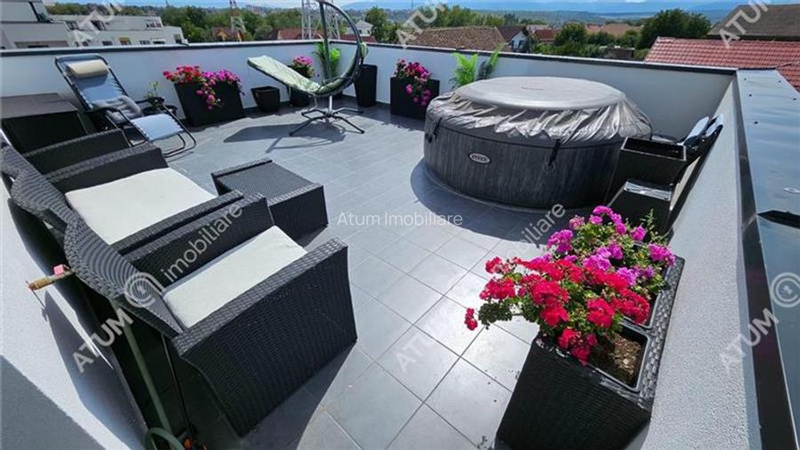 Penthouse cu 2 camere terasa 2 locuri parcare zona Turnisor din Sibiu - 8