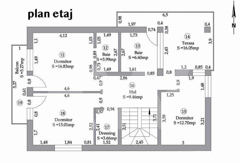 Casă de Vânzare în Cristian, Sibiu - 4 Camere, 2 Terase, Teren 486 - 4