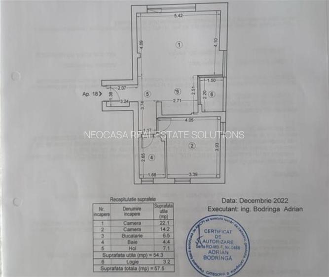 APARTAMENT 2 CAMERE MODERN / BANEASA / BLOC NOU - 13
