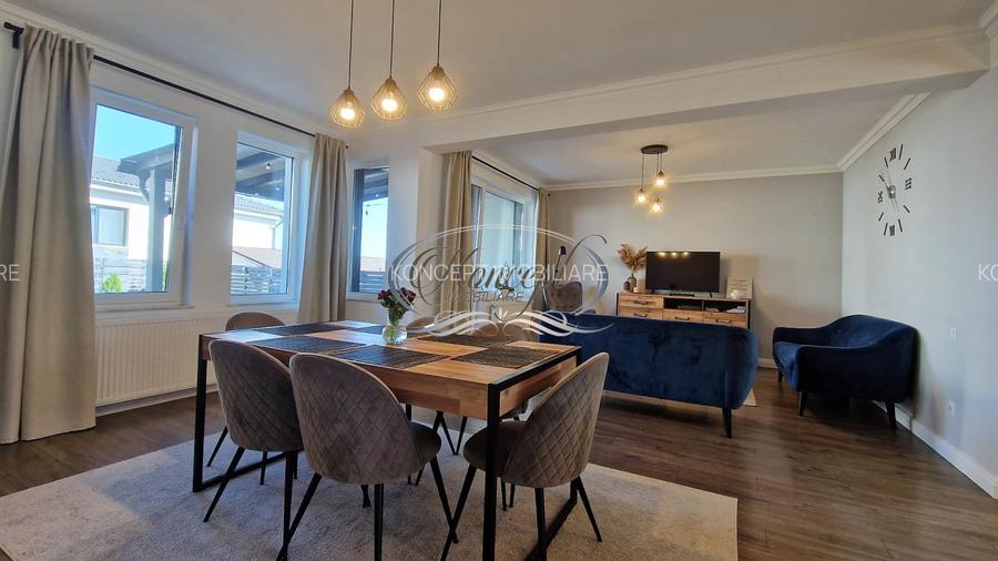 Duplex elegant cu 3 dormitoare si curte generoasa in Voronet - 2