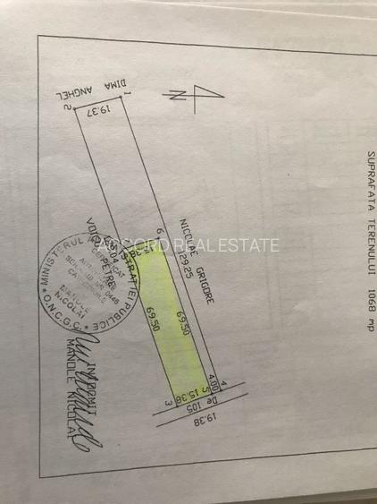 Domnesti, strada Radului - Mimozei, 1068mp - 2