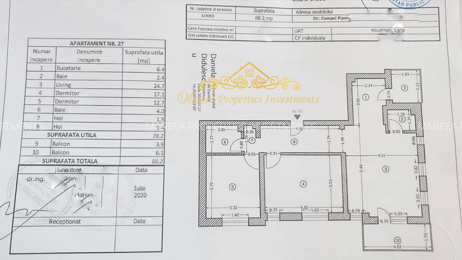 Apartament 3 camere vedere lac Băneasa - Pipera, cu parcare - 17