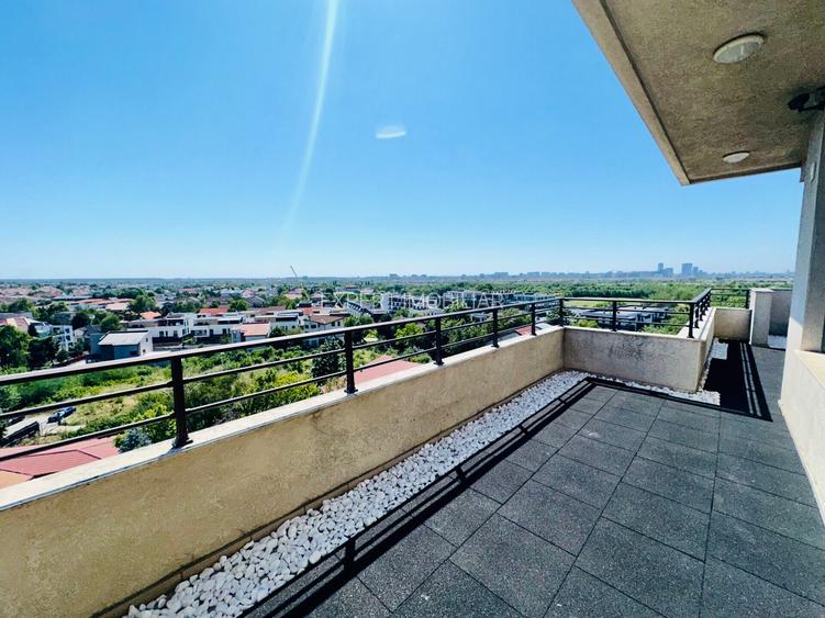 Aleea Privighetorilor- Penthouse 833 mp utili mobilat complet 3600 Euro + TVA - 26