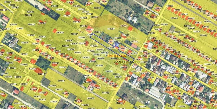 Teren intravilan 2000 mp de Vanzare Pantelimon - Rascoalei - 2
