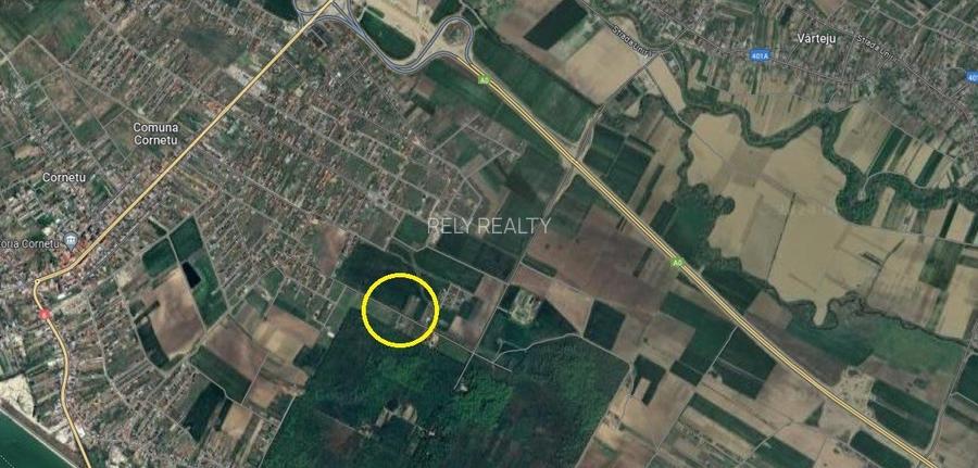 Vanzare teren intravilan Magurele / 2.500 mp / D: 17.55 m - 3