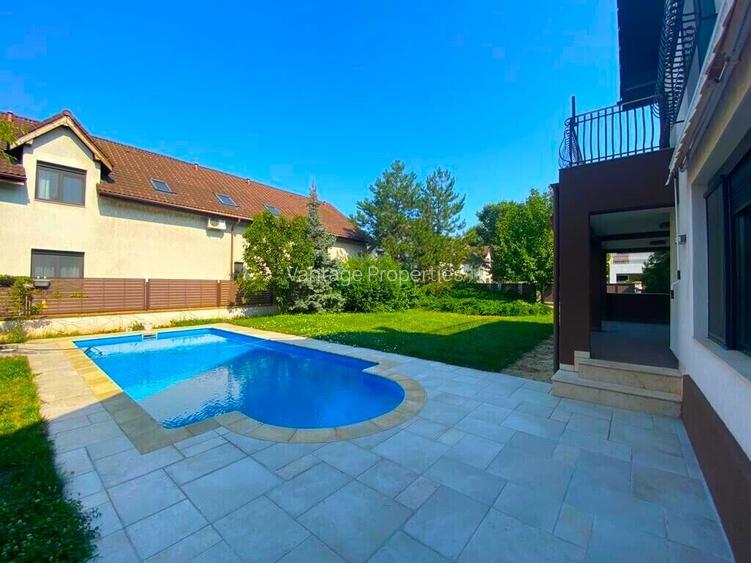 Vila cu piscina, zona Iancu Nicolae, British School - 34