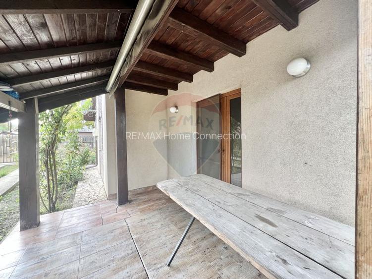 Casă de lemn cu teren generos de 1312 mp de vânzare în Fundulea - 14