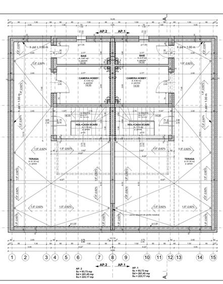 Casă tip duplex, construcție premium cu rooftop panoramic de 61 mp, Donath Park - 14