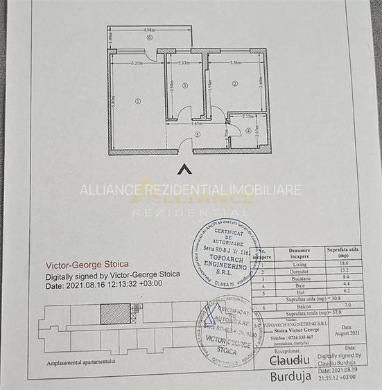 Apartament 2 camere decomandat | 2 parcari | 12 min metrou Berceni - 4