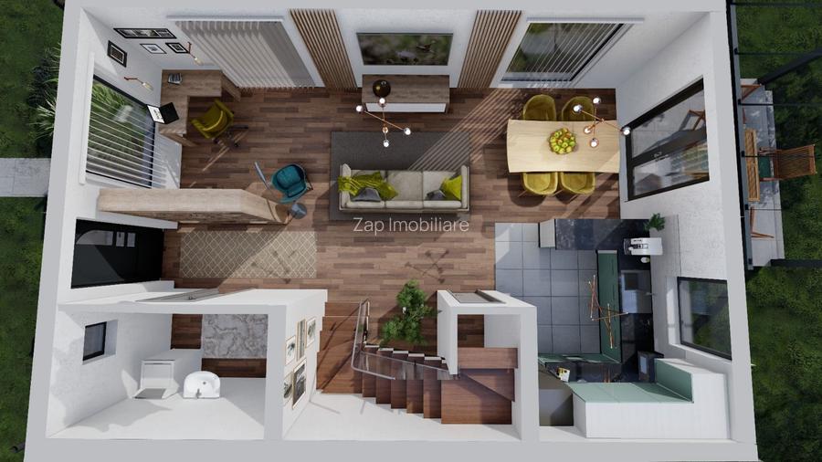 Casa 4 camere la cheie,10 minute de spital 150mp,700mp teren - 12