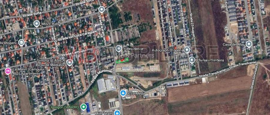 Otopeni, Strada Avram Iancu - teren intravilan 2500 mp - 6