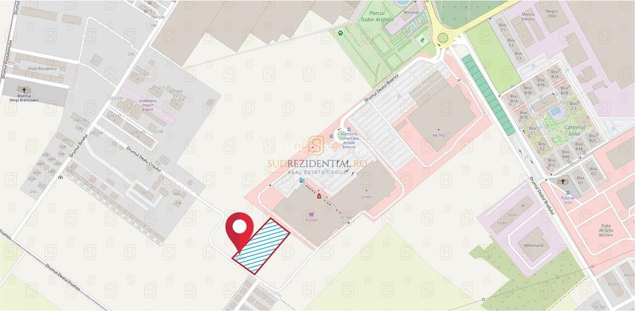 Teren 5000 mp, zona Auchan Berceni, potential imobiliar crescut - 4