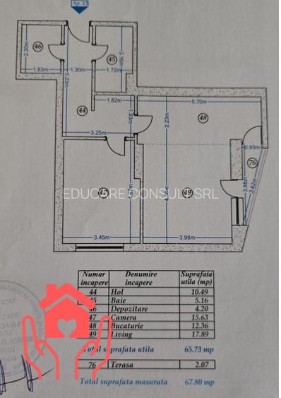 JANDARMERIEI (Padurea Baneasa)-66 mp utili, complet mobilat, parcare in garaj! - 22