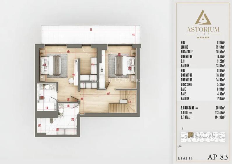 Apartament 4 Camere Premium cu Finisaje de Lux | Rezidențial | Comision 0% - 4