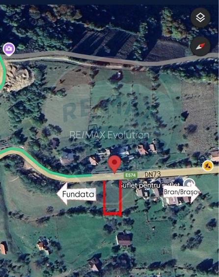 Teren intravilan |Moieciu de Jos| str. Principala| - 7