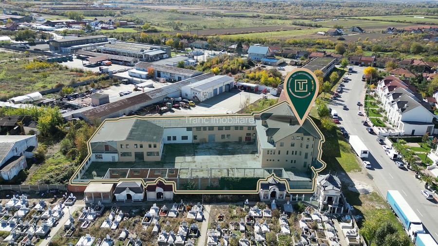 Proprietate multifunctionala - teren generos, cladire si hala in Lugoj - 2