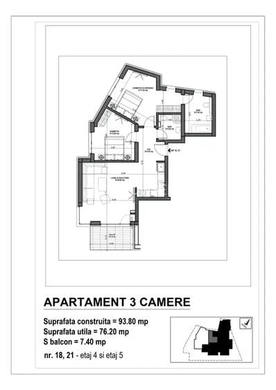 Apartament Premium 3 camere | Mosilor Boutique II | Eminescu - Dacia - 9
