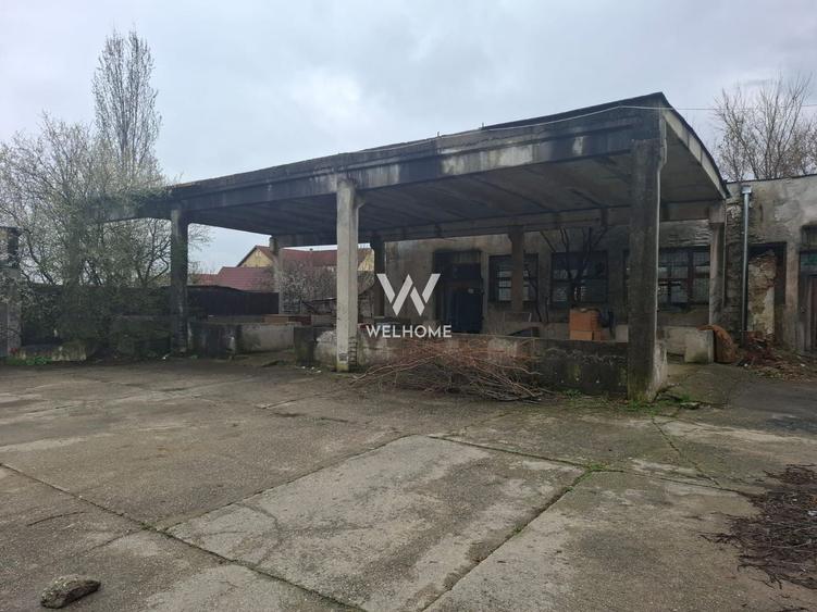 Spatiu industrial compus din doua corpuri in Orlat, central - Sibiu