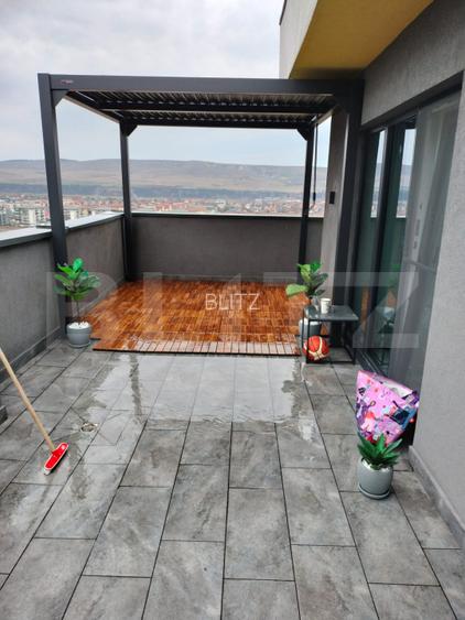 Penthouse superb cu vedere spre padure, cu 2 parcari, etaj retras, 77 mp utili - 19