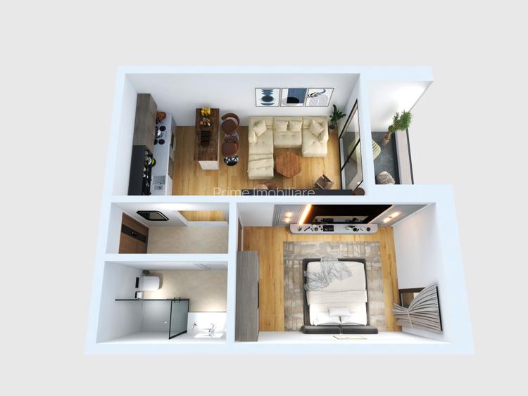 APARTAMENT 1 CAMERA, 40MP, ZONA LIDL CETATE ALBA IULIA - 3