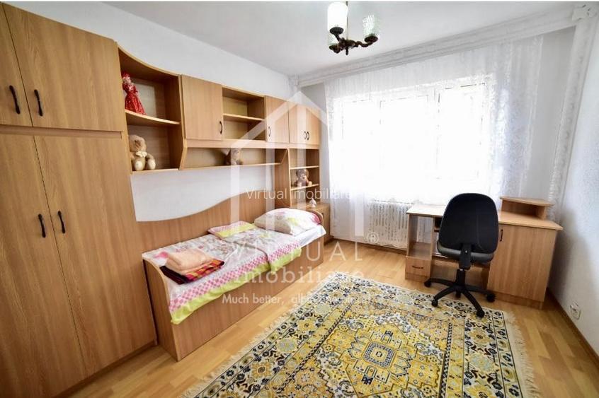 Apartament de inchiriat in Sibiu 3 camere, 76mp, balcon, lift, et 6/10 - 22