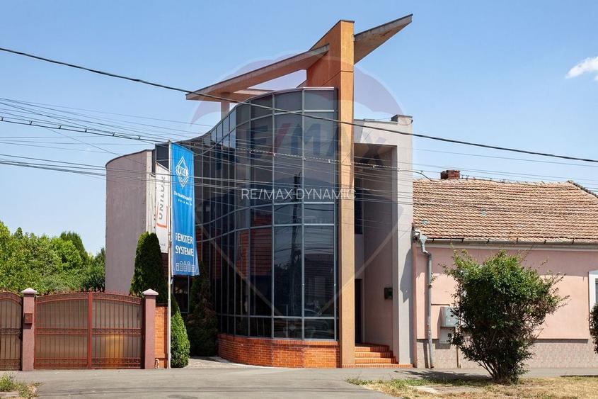 Clădire de birouri Micalaca pe principală, vad si vizibilitate sporită - 21