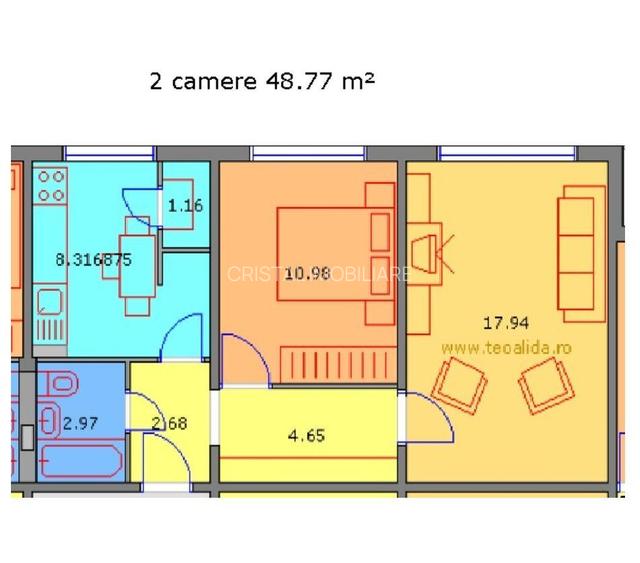 De vanzare apartament 2 camere Drumul Taberei - 7
