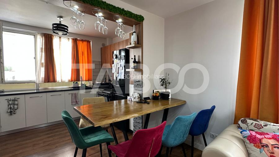 Apartament 3 camere mobilat utilat decomandat zona Arhitectilor Sibiu - 9
