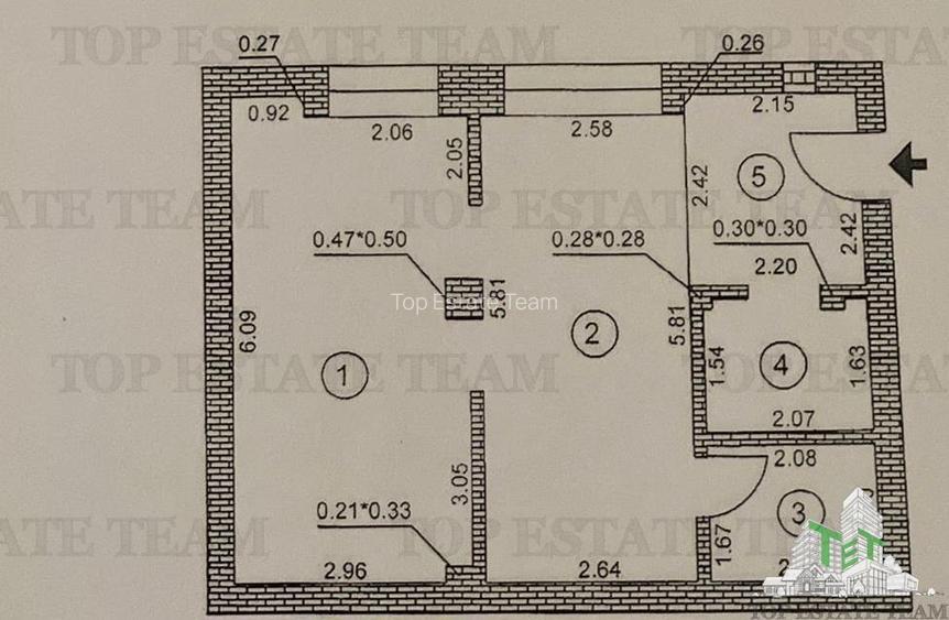 Apartament 2 camere cu centrala proprie in vila zona Sebastian - 7