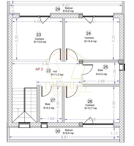 Duplex superb despartit prin camera tehnica | Dumbravita | IKEA - 13