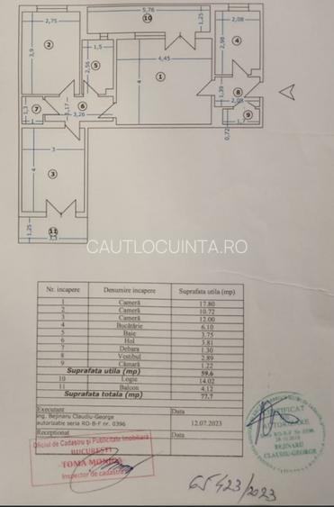 Apartament 3 camere / Lujerului / metrou 3"/ Militari - 11