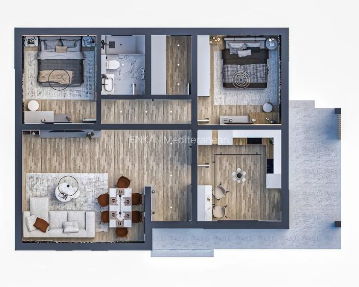 ENKA – Complex Case Mediteraneene Parter | Miroslava - Comison 0% - 3