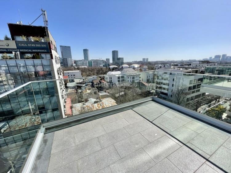 Apartament lux 2 camere One Herastrau Plaza, complet echipat, loc parcare - 10