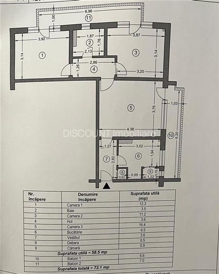 Apartament 3 camere zona Nord - 7