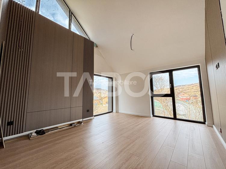 De vanzare casa finisata premium 5 camere curte generoasa in Popesti - 10