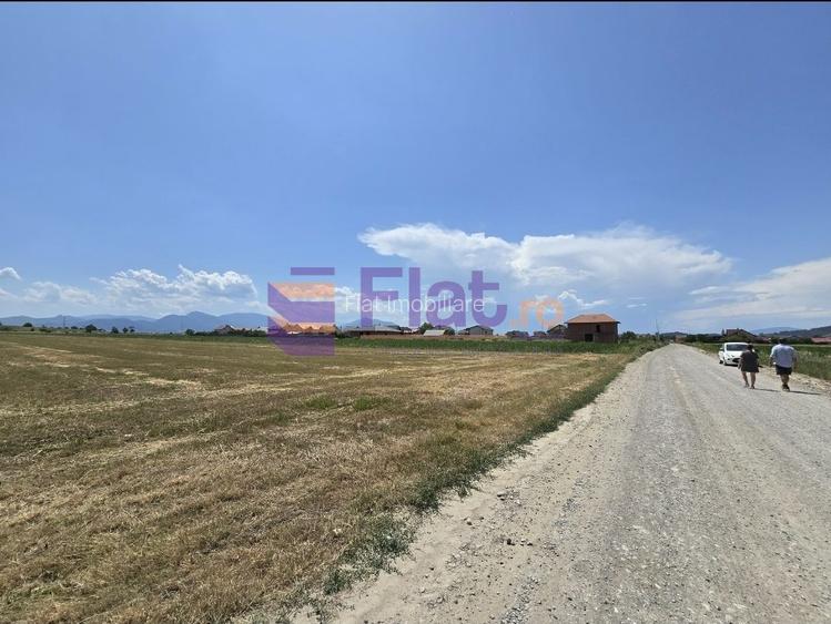 Teren intravilan de vânzare în Hărman, Brașov cu utilitati - 4