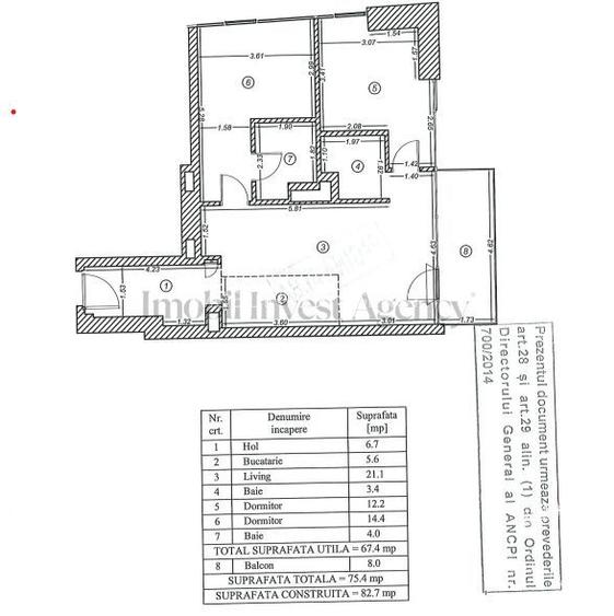 Apartament 3 camere nemobilat in One Verdi Park loc de parcare inclus - 1