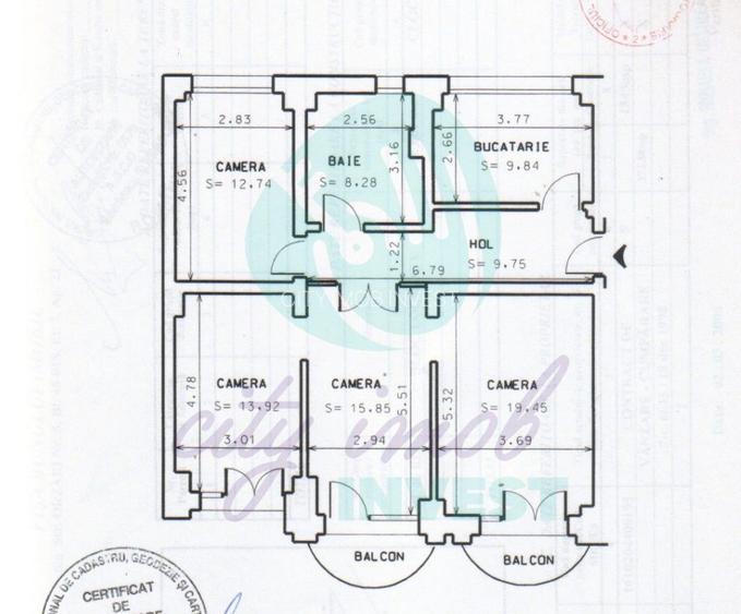 Bloc P+9 format din 2 scari in zona Calea Calarasilor - 30