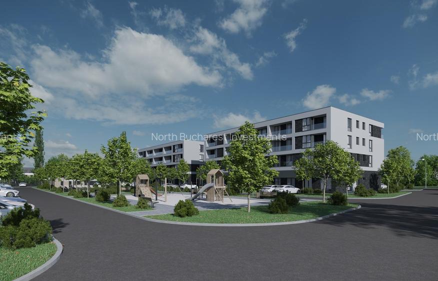 APARTAMENT 2 CAMERE - OTOPENI - GRADINA 40MP - COMISION 0% - 7