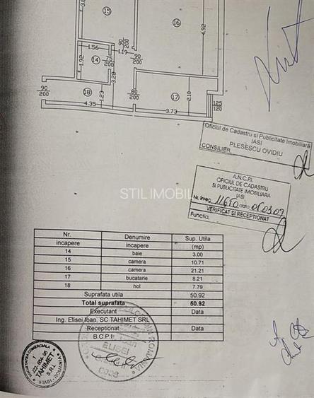 Apartament 2 camere, 51 mp + boxă, Tatarasi - 7
