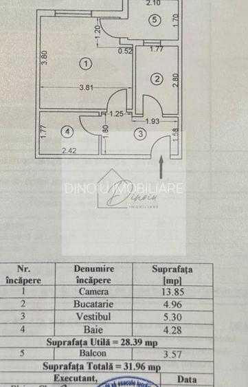 Garsoniera decomandata Metrou Dimitrie Leonida I Bloc 2014 I COM 0% - 6
