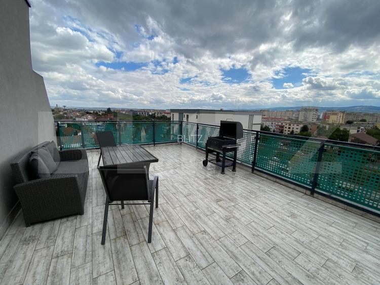 Apartament modern cu 3 camere, 68 mp, 2 bai, terasa 50 mp, garaj - zona Marasti - 16