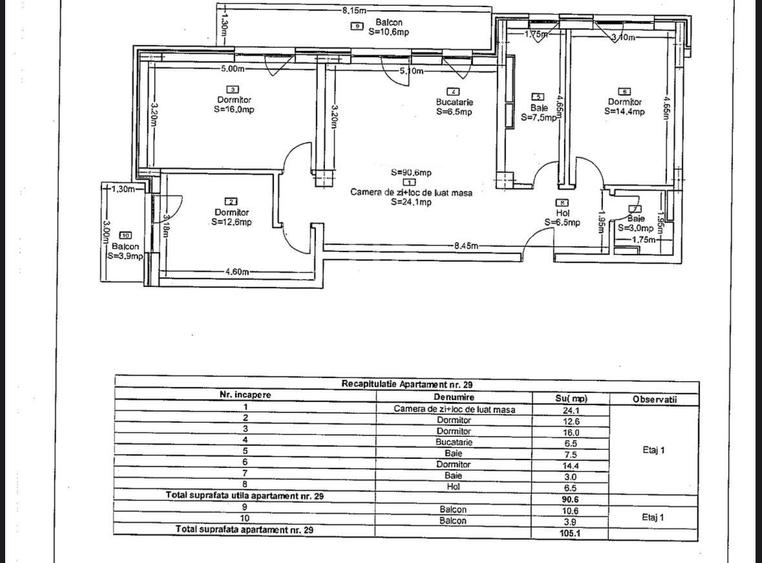 Apartament 4 camere | Etaj intermediar | Chinteni - 14