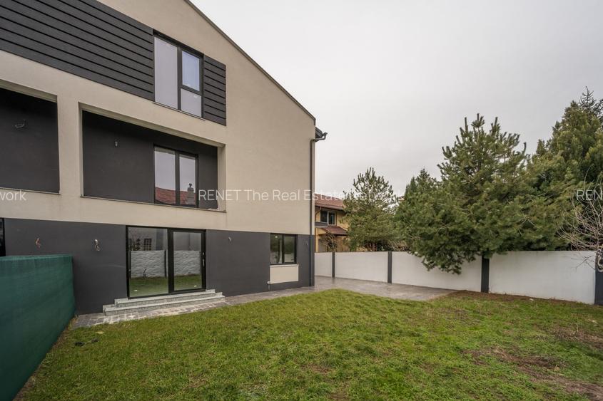 Casa se preda finisata - 4 bai - 3 dormitoare - curte - parcare - metrou Păcii - 17