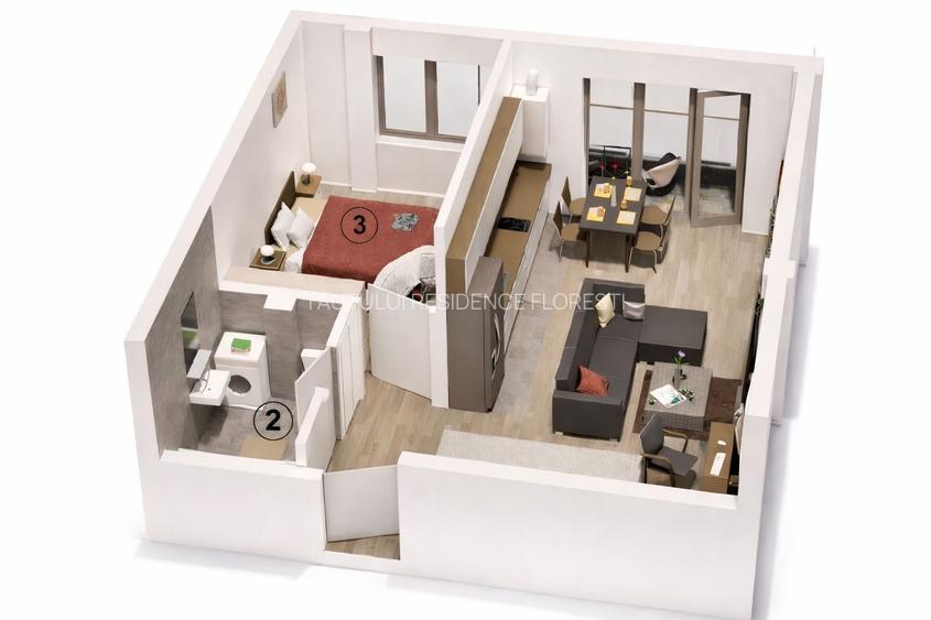 Ap 5 C5 Tautului Residence Park Parcul Poligonului Zona Sub cetate Ta - 18